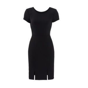Slate & Willow Black Car Wash Pencil Dress- Size 2